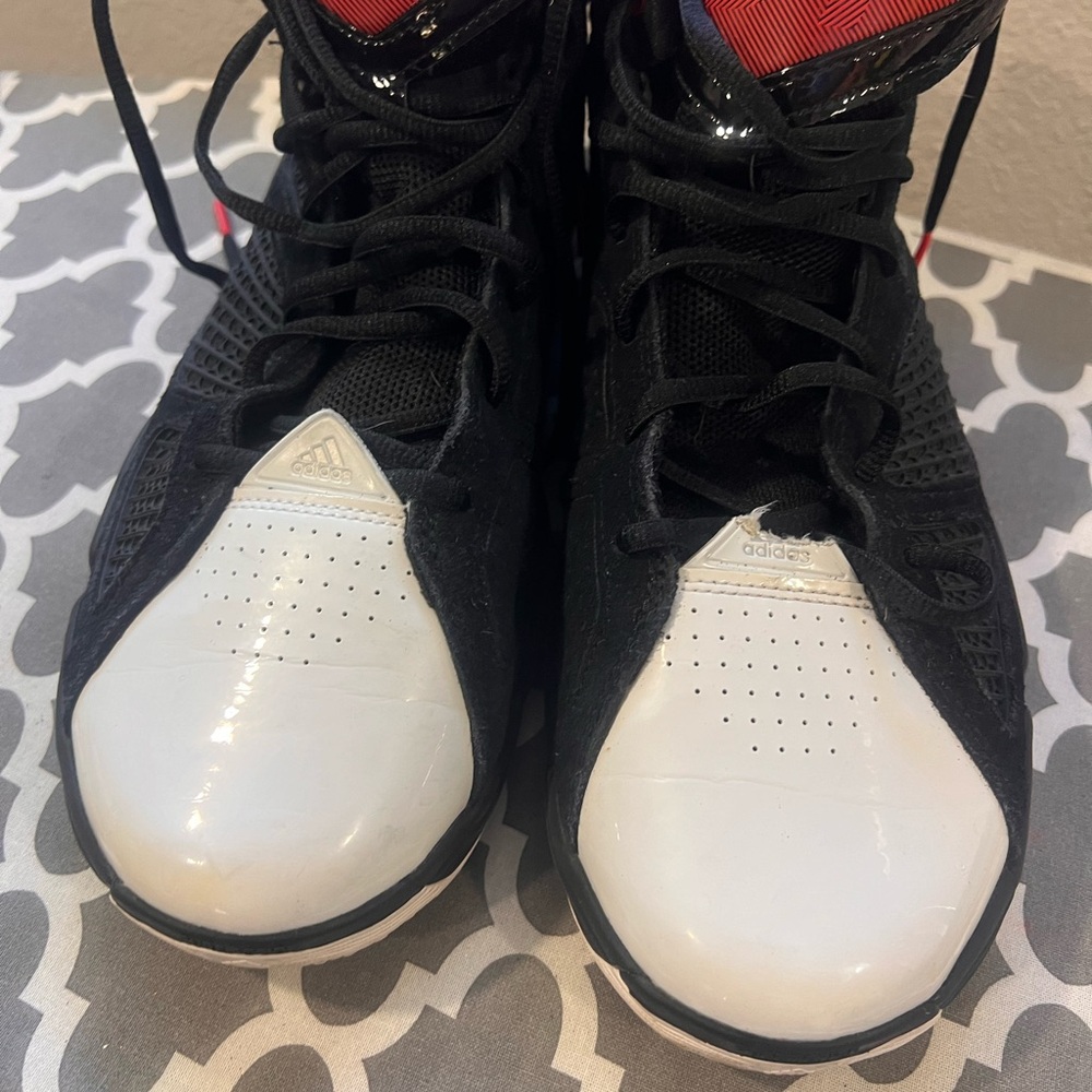 Adidas Black and White Sneakers